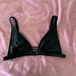 Black bathing suit top from aerie